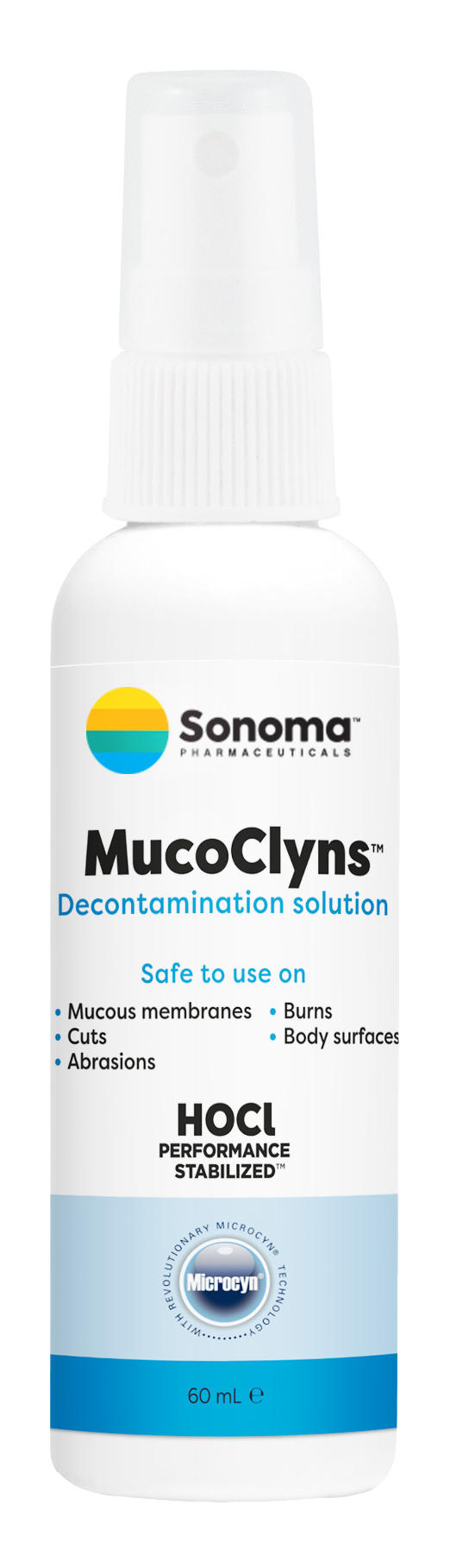 Mucoclyns Personal Decontamination